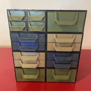 Vintage mini-ladenkast